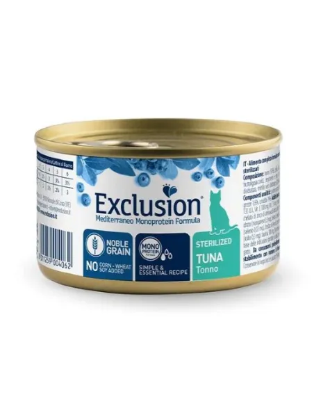 Exclusion Cat Noble Grain Adult Tonno 85 Gr