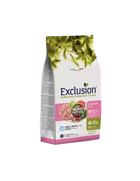 Exclusion Mediterraneo Puppy Small Pollo 500 Gr Exclusion Mediterraneo Puppy Small Pollo 500 Gr