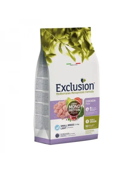 Exclusion Mediterraneo Light Pollo Small 500 Gr