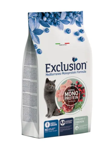 Exclusion Cat Noble Grain Sterilized Pollo 300 Gr