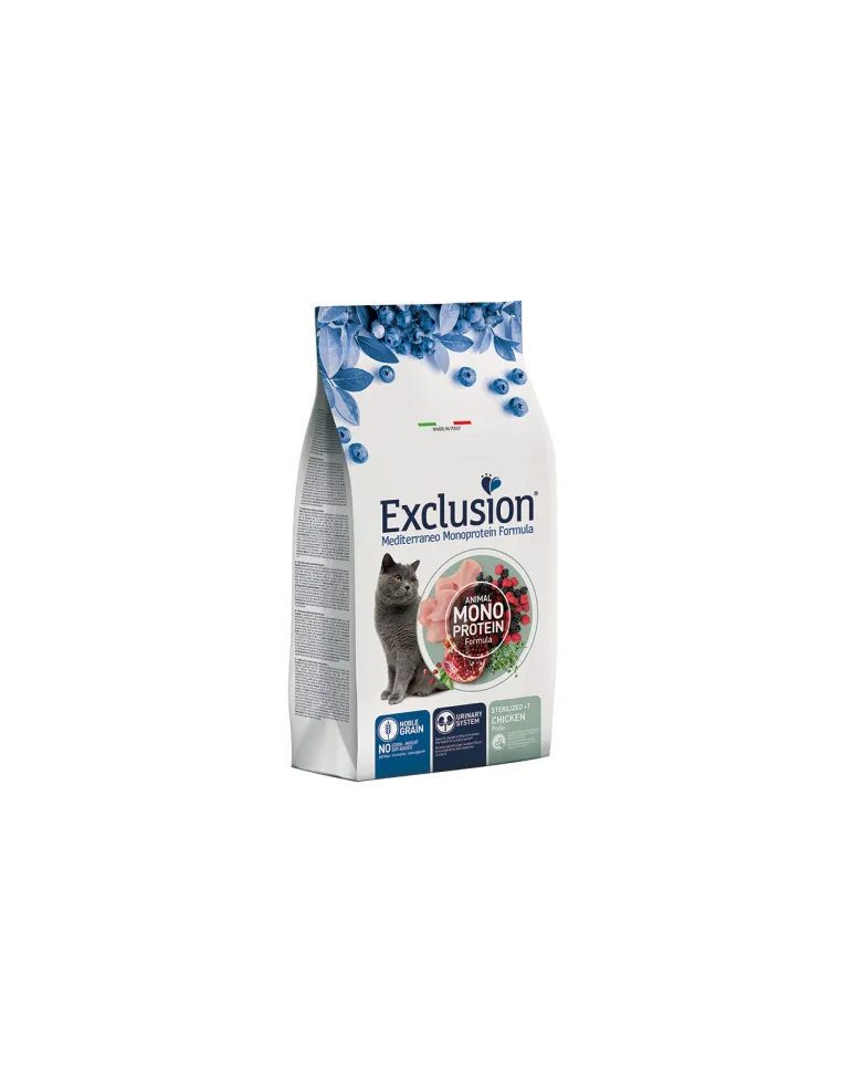 Exclusion Cat Noble Grain Sterilized Pollo 300 Gr