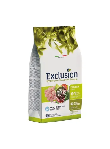 Exclusion Mediterraneo Adult Pollo Small 500 Gr