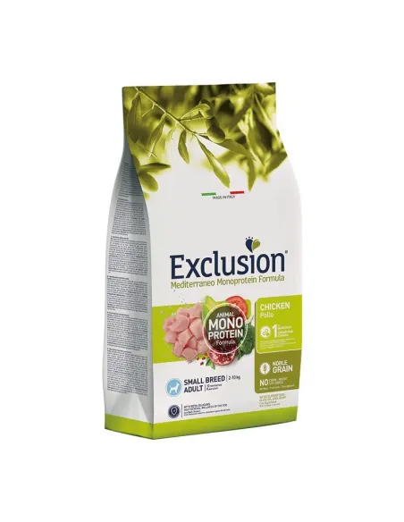 Exclusion Mediterraneo Adult Pollo Small 500 Gr
