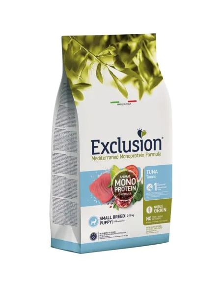 Exclusion Mediterraneo Puppy Small Tonno 500 Gr