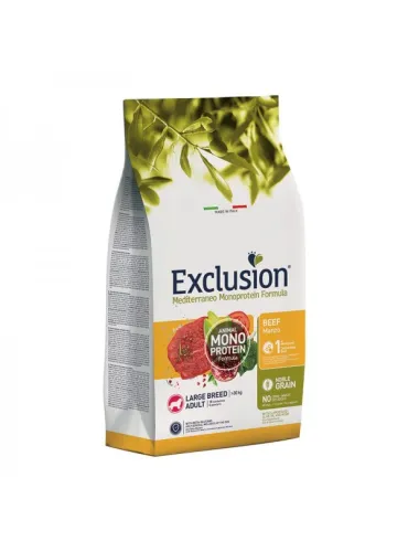 Exclusion Mediterraneo Adult Manzo Large 12 Kg