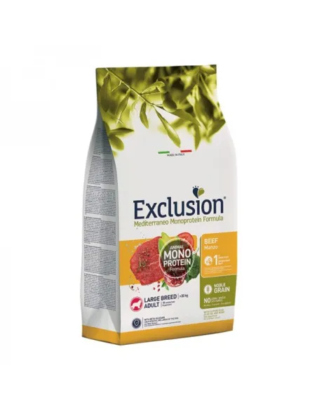 Exclusion Mediterraneo Adult Manzo Large 12 Kg