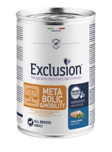 Exclusion Metabolic & Mobility Pork Fibres 400 Gr
