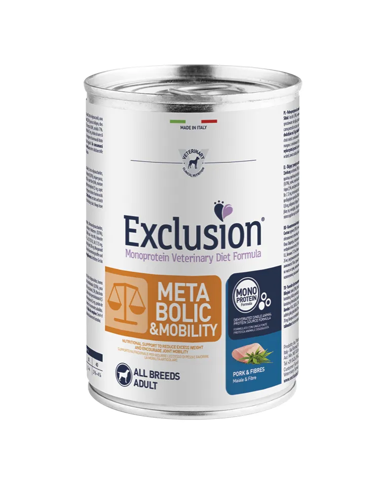 Exclusion Metabolic & Mobility Pork Fibres 400 Gr