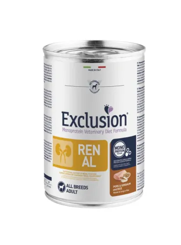 Exclusion Renal Pork Sorghum Rice 400 Gr