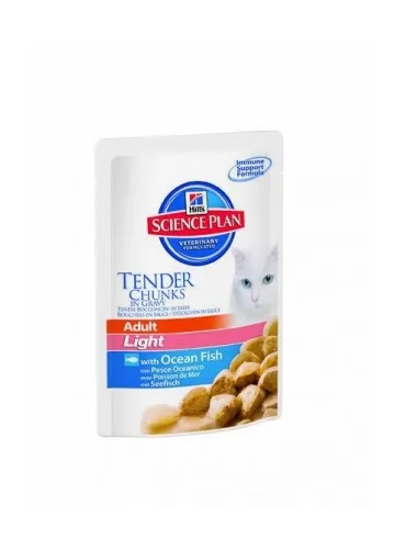 Hill's adult feline 85 gr. light pesce bst