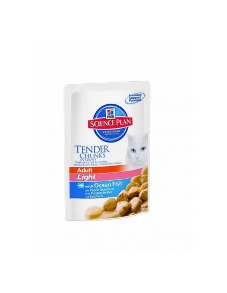Hill's adult feline 85 gr. light pesce bst