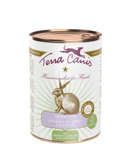 Terra Canis sensitive coniglio con zucca e mirtillo 400 gr Terra Canis sensitive coniglio con zucca e mirtillo 400 gr