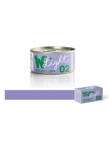 Natural Line Light 02 4x70 Gr Pack Tonno Orata E Mela