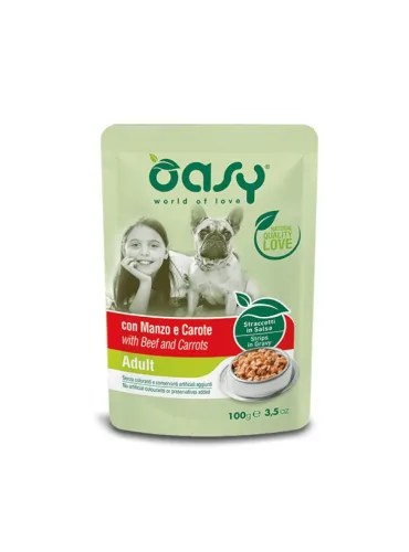 Oasy Wet Dog - Straccetti Tacc E Ver 100 Gr