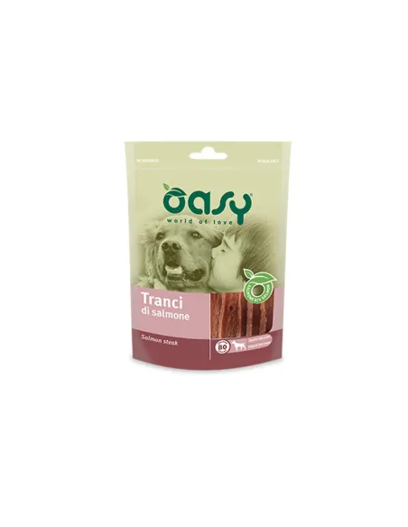Oasy Snack Dog - Tranci Salmone 80 Gr