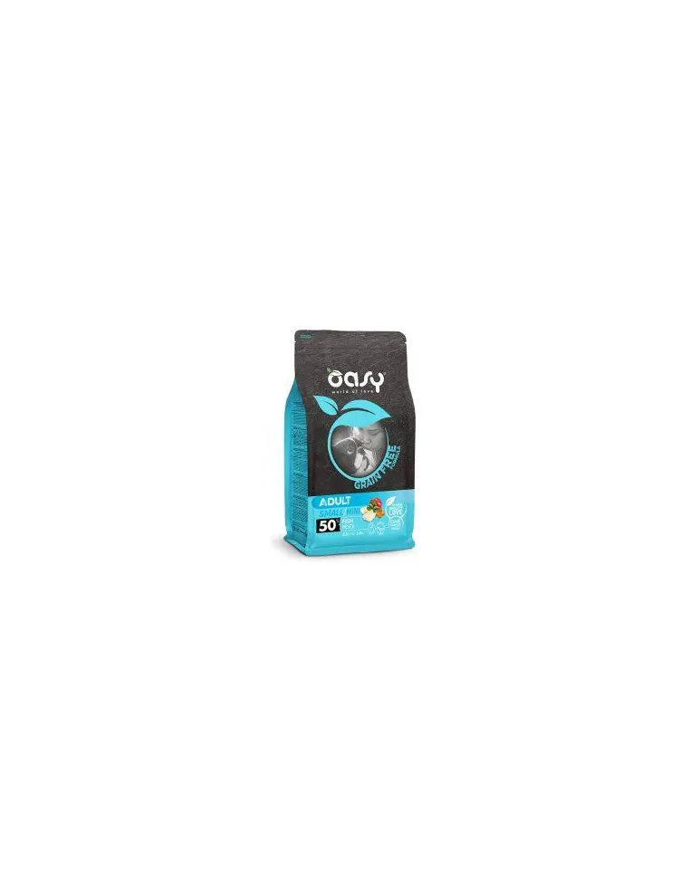 Oasy G.F. Cane - Adult Small/Mini Pesce 800 Gr