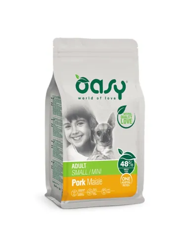 Oasy Dry Dog - Adult Mini Maiale 2,5 Kg