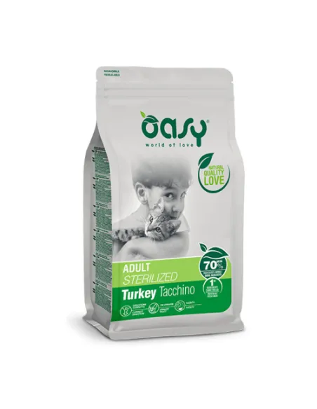 Oasy Dry Cat - Adult Tacchino 1,5 Kg