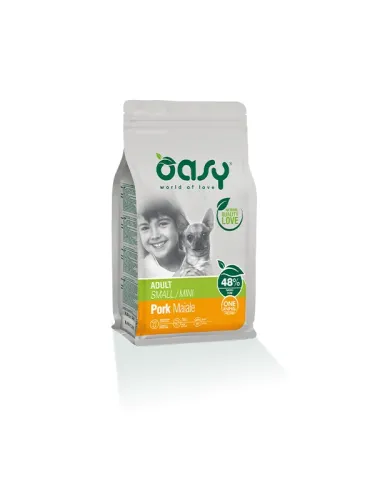 Oasy Dry Dog - Adult Mini Maiale 800 Gr