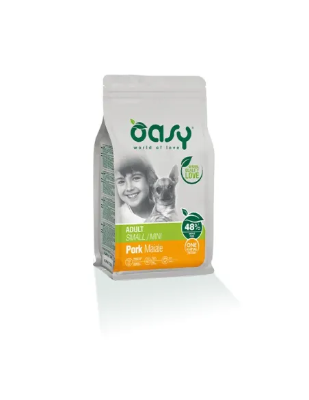 Oasy Dry Dog - Adult Mini Maiale 800 Gr