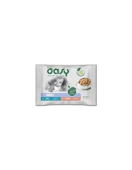 Oasy Wet Cat - Bocconcini Multi Fish 4x8 Oasy Wet Cat - Bocconcini Multi Fish 4x8