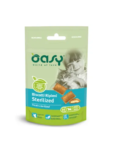 Oasy Snack Cat - Biscotti Anatra 60gr