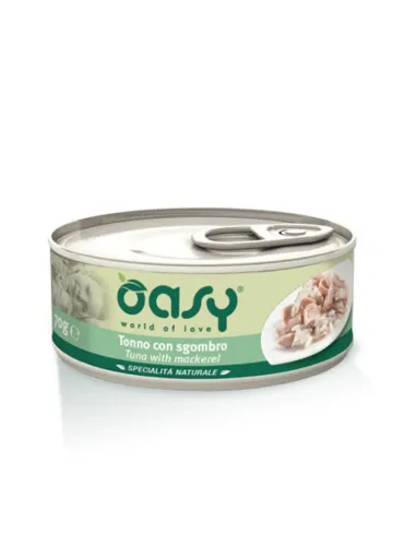 Oasy Wet Cat - Tonno Sgombro 70 Gr