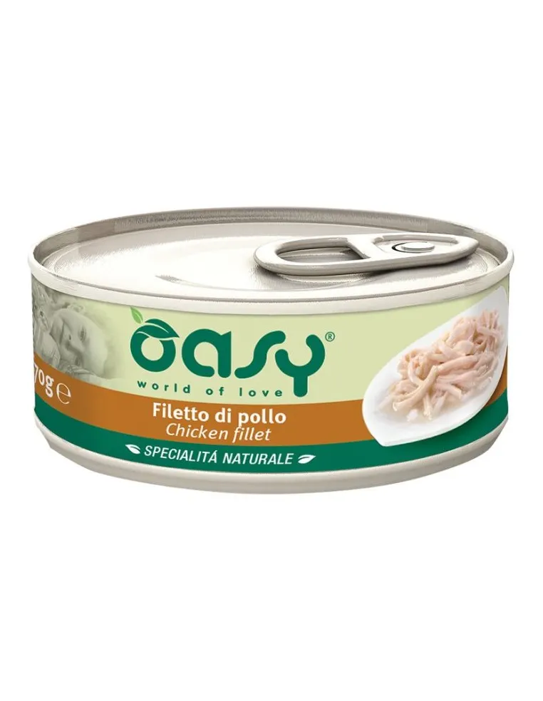 Oasy Wet Cat - Pollo Verdure 70g