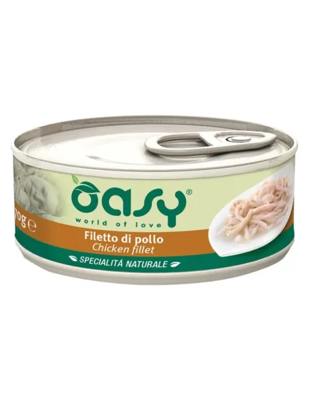 Oasy Wet Cat - Pollo Verdure 70g Oasy Wet Cat - Pollo Verdure 70g