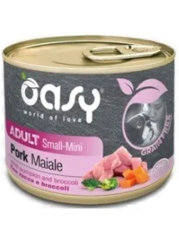 Oasy Wet Dog Grain Free - Adult Mini Mai Ale 200 Gr