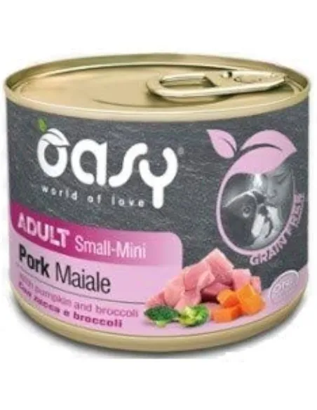 Oasy Wet Dog Grain Free - Adult Mini Mai Ale 200 Gr Oasy Wet Dog Grain Free - Adult Mini Mai Ale 200 Gr