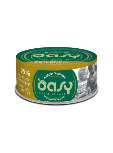 Oasy Wet Cat - Pollo Lenticchie 70 Gr