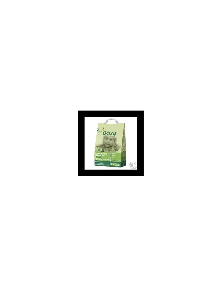 Oasy Lettiera Vegetale Orzo e Neem 6 Lt