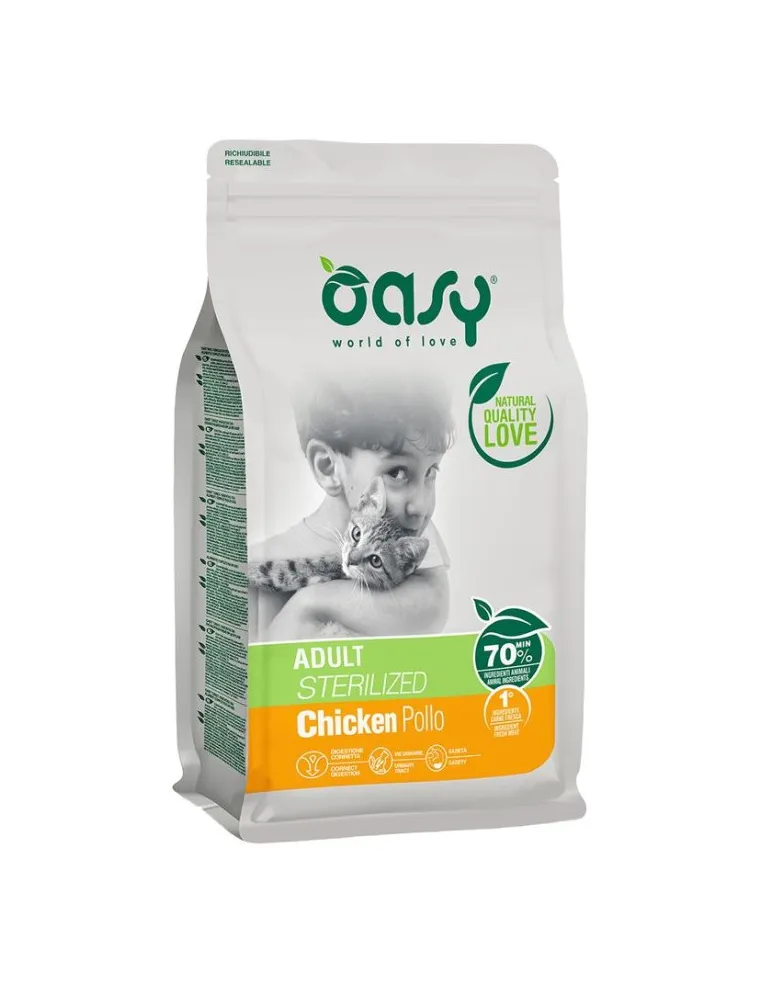Oasy Dry Gatto - Adult Chicken 300 Gr
