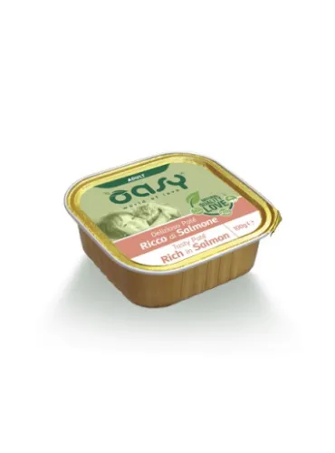 Oasy Wet Cat - Pate Salmone Steril 100 G