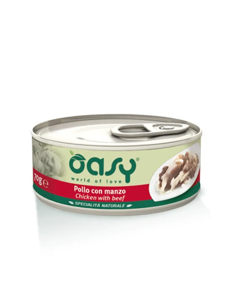 Oasy Wet Cat - Pollo Manzo 150 Gr