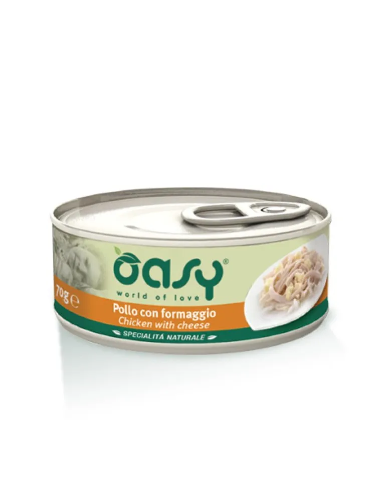 Oasy Wet Cat - Pollo Con Formaggio 150 Gr