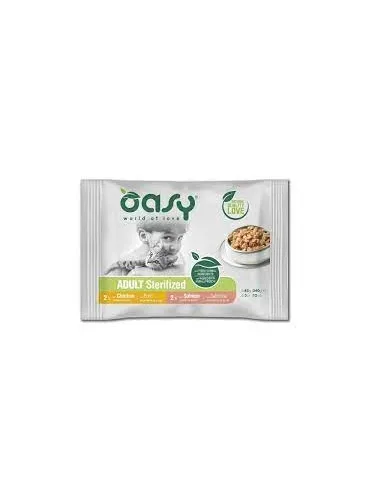 Oasy Wet Cat - Bocconcini Multi Ster 4x8