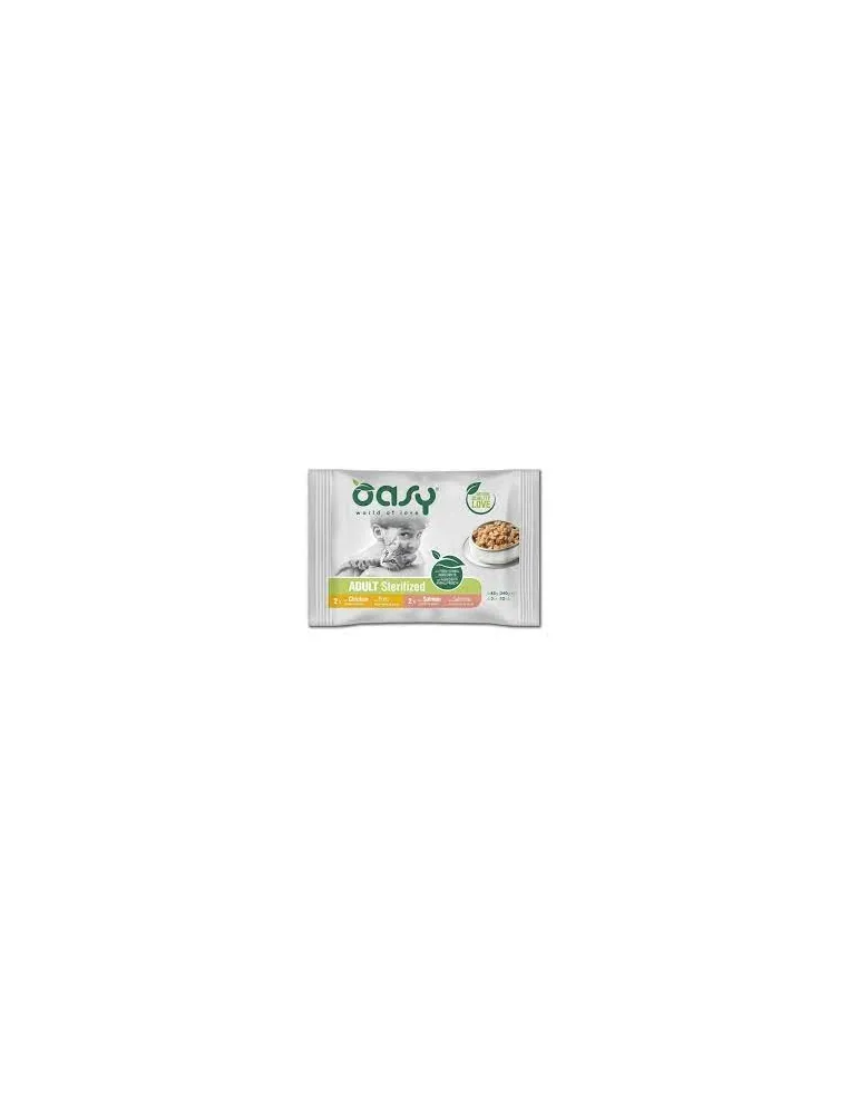 Oasy Wet Cat - Bocconcini Multi Ster 4x8
