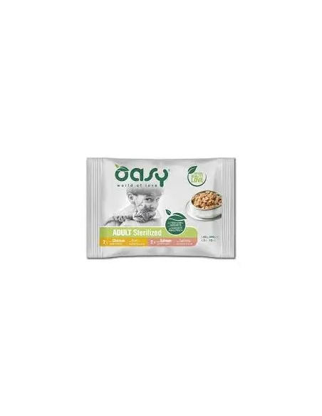 Oasy Wet Cat - Bocconcini Multi Ster 4x8