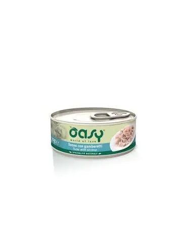 Oasy Wet Cat - Tonno Gamberetti Cup 70 Gr