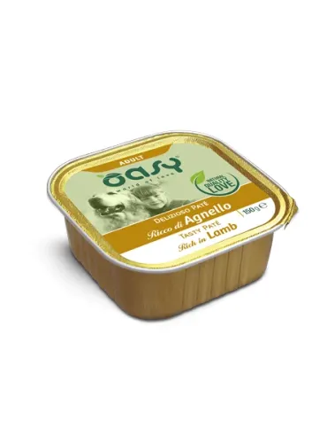 Oasy Wet Dog - Pate Agnello Vas 150 Gr