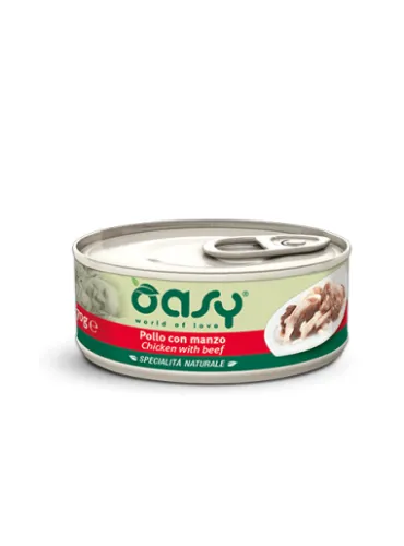 Oasy Wet Cat - Pollo Manzo 70 Gr