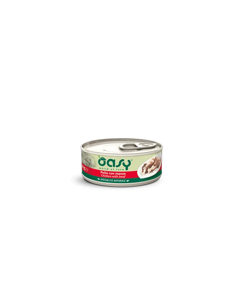 Oasy Wet Cat - Pollo Manzo 70 Gr