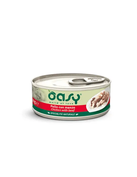 Oasy Wet Cat - Pollo Manzo 70 Gr Oasy Wet Cat - Pollo Manzo 70 Gr