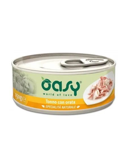 Oasy Wet Cat - Tonno Orata 150 Gr Oasy Wet Cat - Tonno Orata 150 Gr