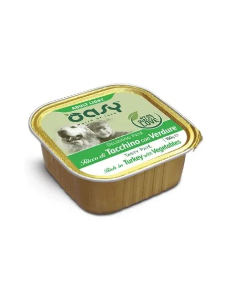 Oasy Wet Dog - Pate Light Tac Vas 150 Gr Oasy Wet Dog - Pate Light Tac Vas 150 Gr
