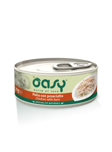 Oasy Wet Cat - Pollo Con Prosciutto 150 Gr