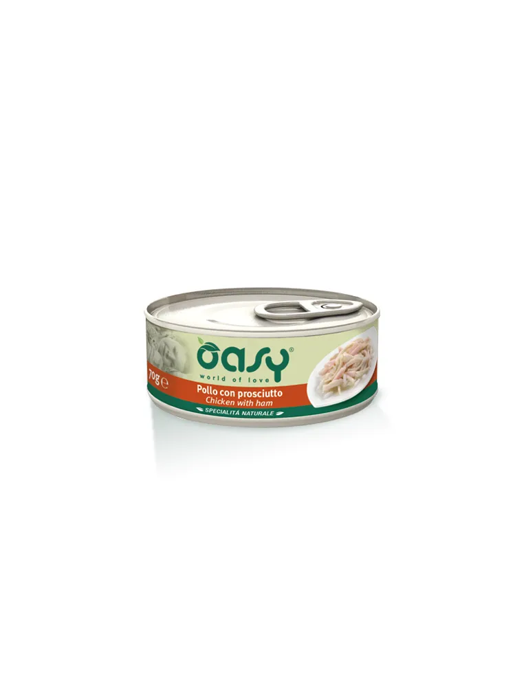 Oasy Wet Cat - Pollo Con Prosciutto 150 Gr