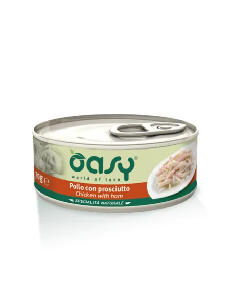 Oasy Wet Cat - Pollo Con Prosciutto 150 Gr